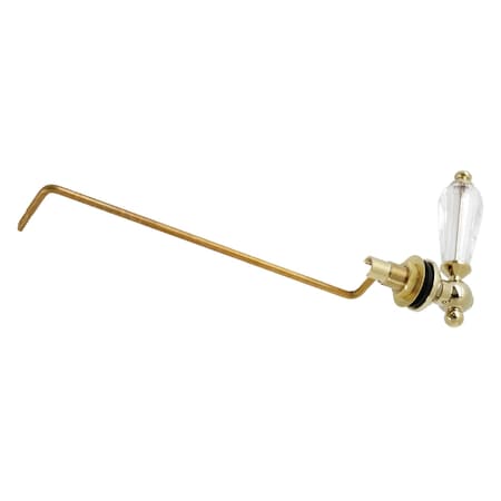 Kingston Brass KTWLLS2 Side Mount Toilet Tank Lever, Polished Brass KTWLLS2